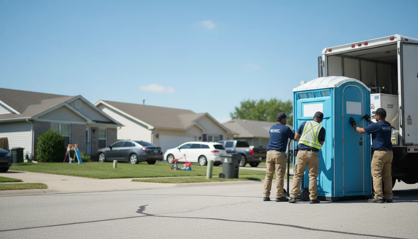 Standard Porta Potty Rentals in Raritan, IL near me